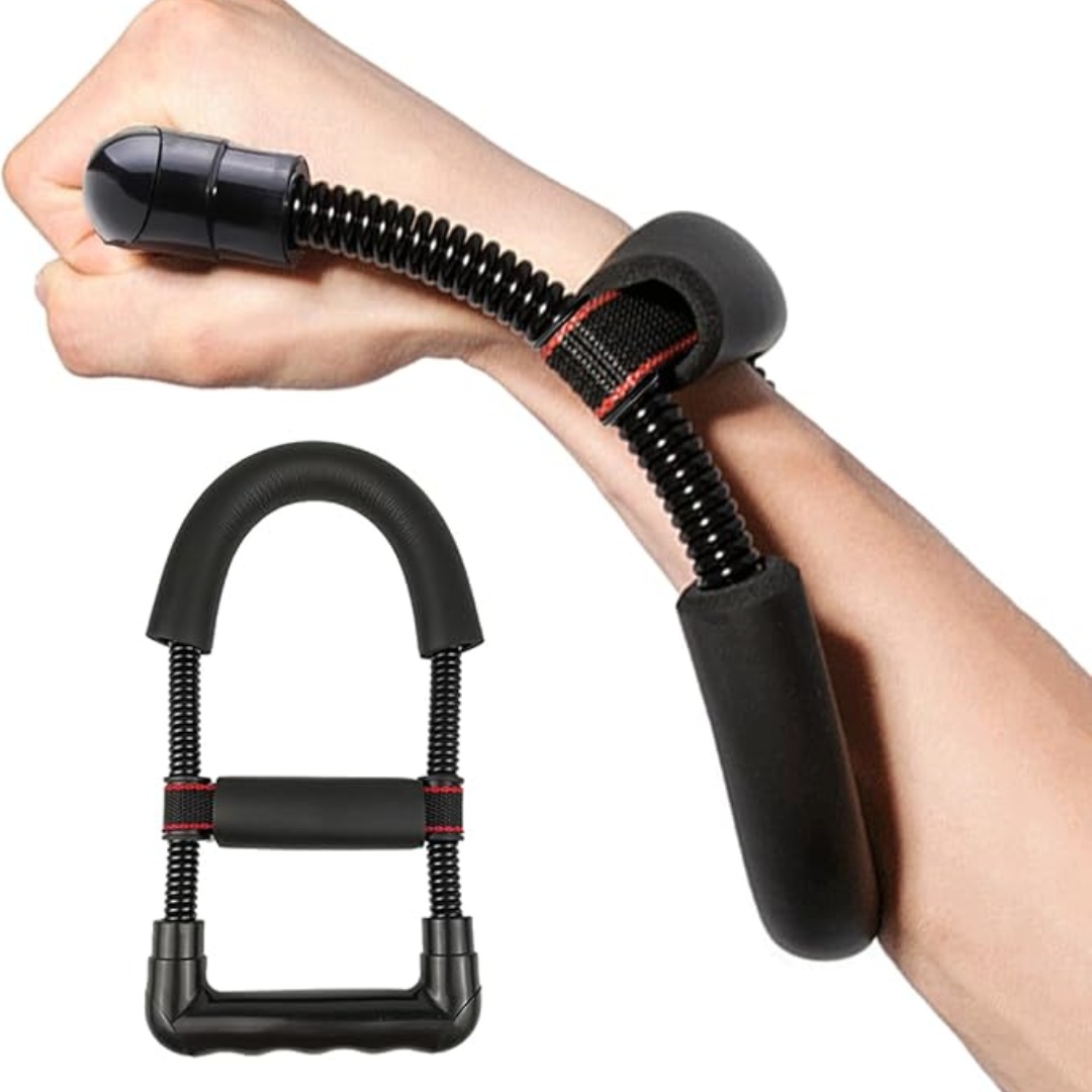 Sports Equipment Images - อุปกรณ์เสริมสร้างความแข็งแรงของข้อมือและแขนท่อนล่าง, อุปกรณ์ออกกำลังกายมือ, ปรับแรงต้านได้เพื่อเพิ่มความแข็งแรงในการจับ, อุปกรณ์ออกกำลังกาย, ยิมในบ้าน