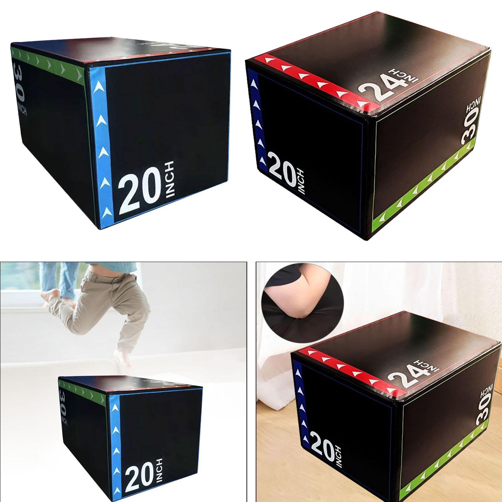 Sports Equipment Names - กล่องกระโดด 3-in-1 สำหรับฝึกความแข็งแรง การออกกำลังกายแบบคาร์ดิโอ การกระโดด วิ่งเหยียดขา