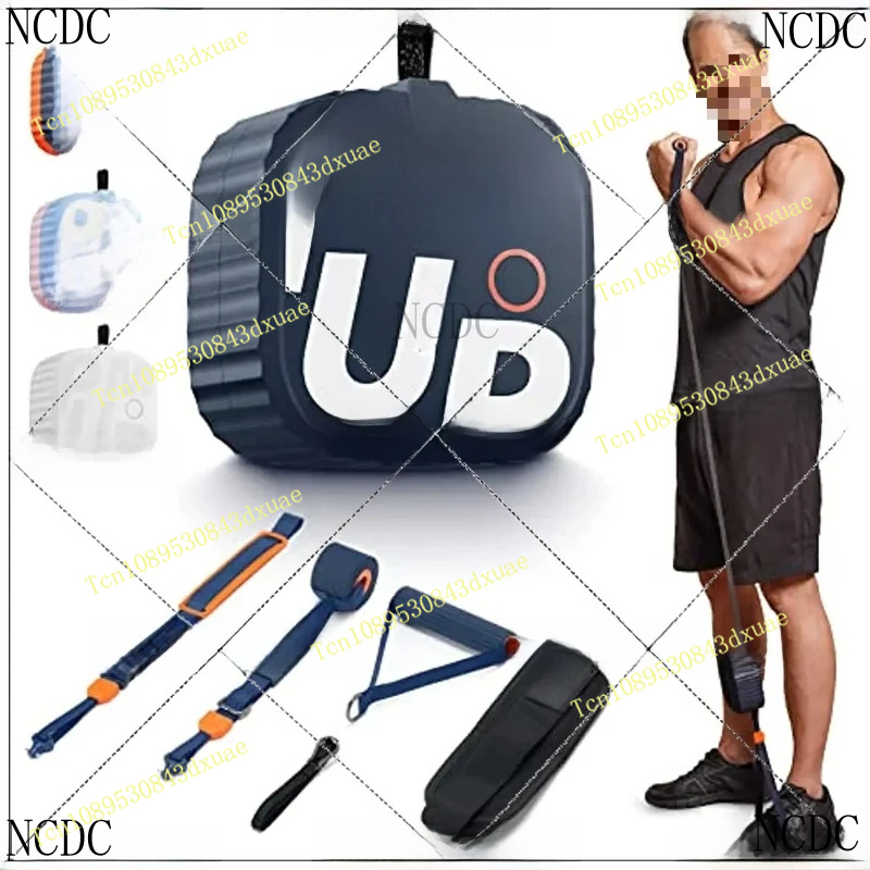 Sports Equipment Images - อุปกรณ์ฟิตเนสที่บ้าน สายรัดออกกำลังกายปรับแรงต้านได้ 4.4-44 ปอนด์ ระบบยิมพกพา UNITREE