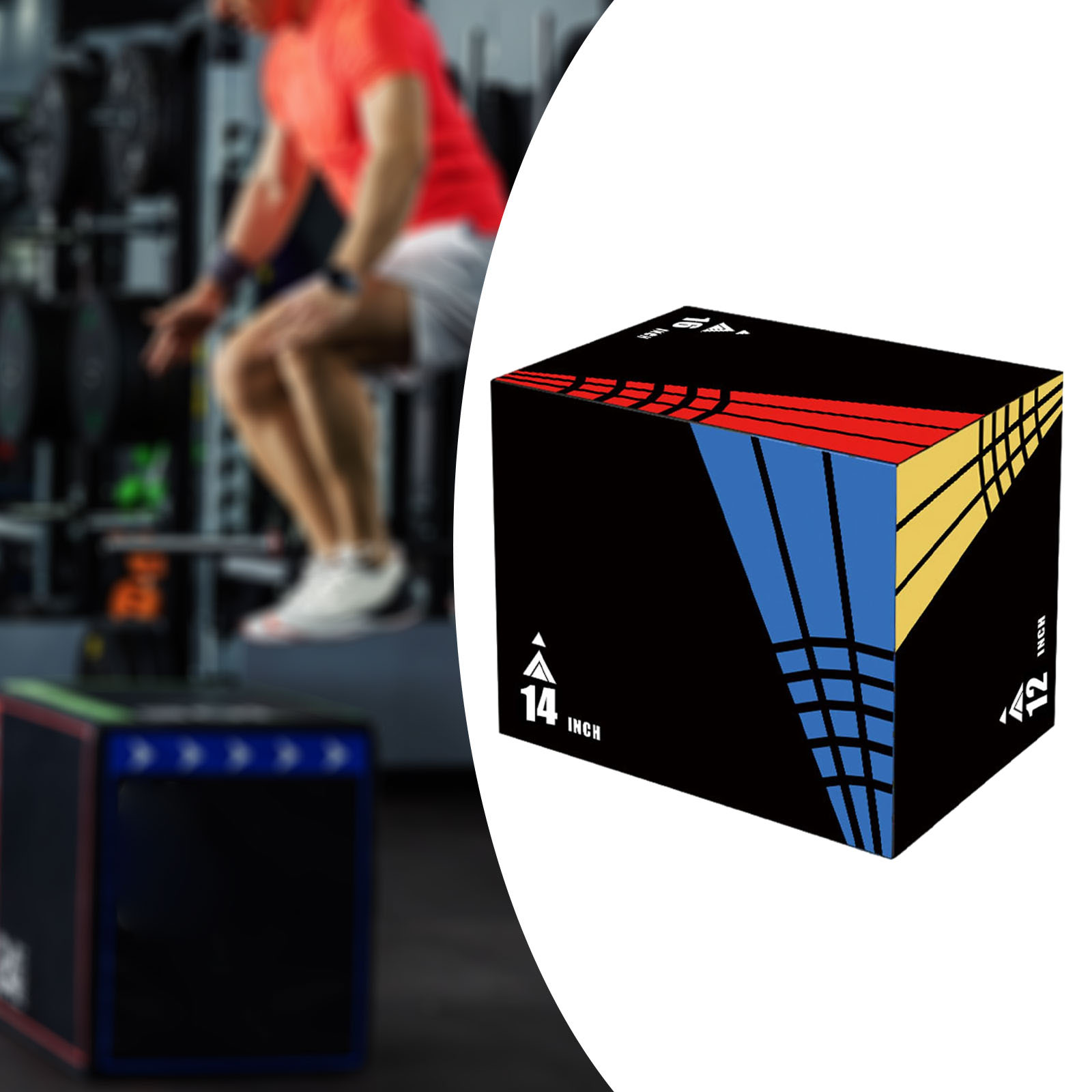 กล่องกระโดด 3-in-1 สำหรับฝึกคว - Sports Equipment Names บทวิจารณ์และราคา