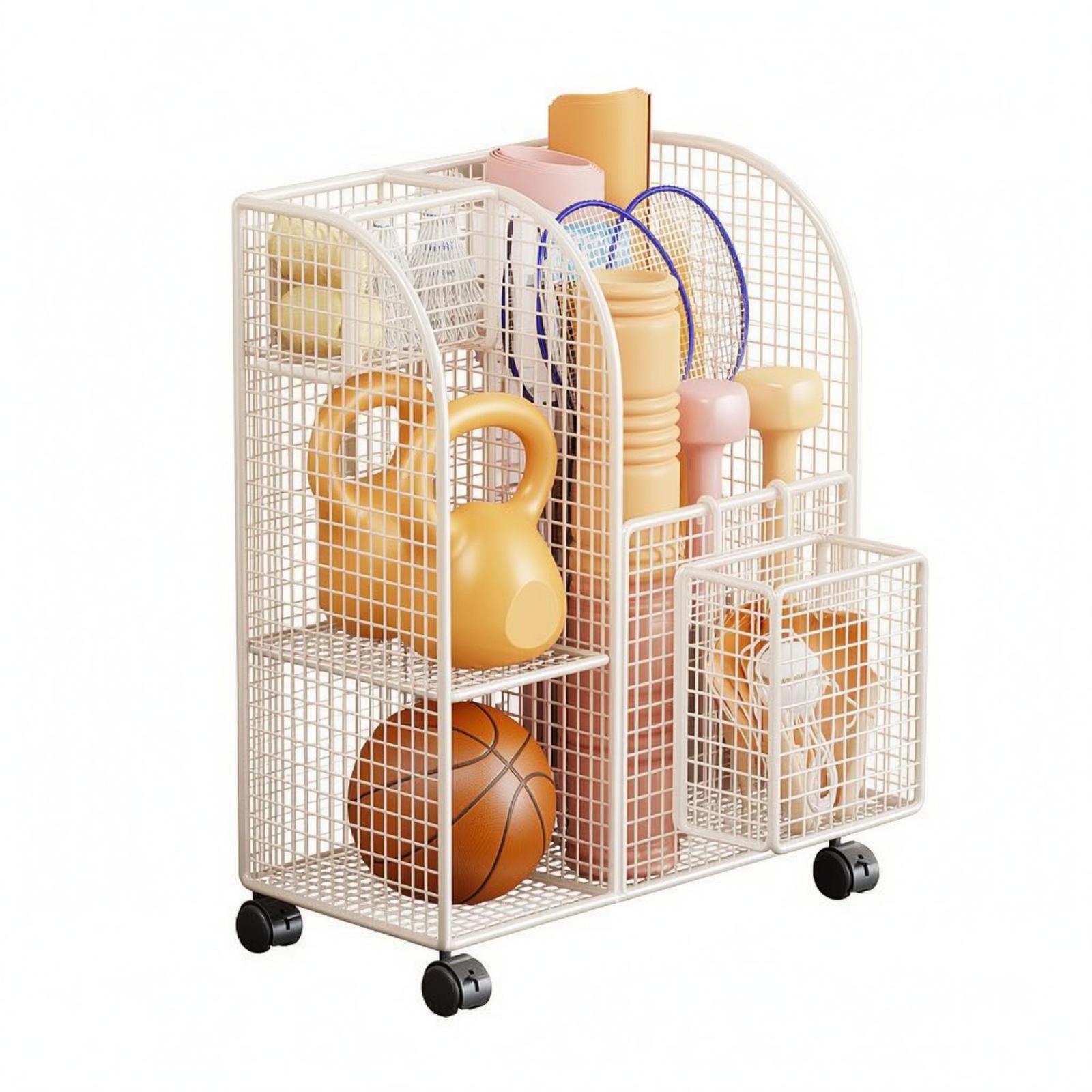 ชั้นวางของโลหะแข็งแรงสำหรับเก็ - Sports Equipment Rack บทวิจารณ์และราคา
