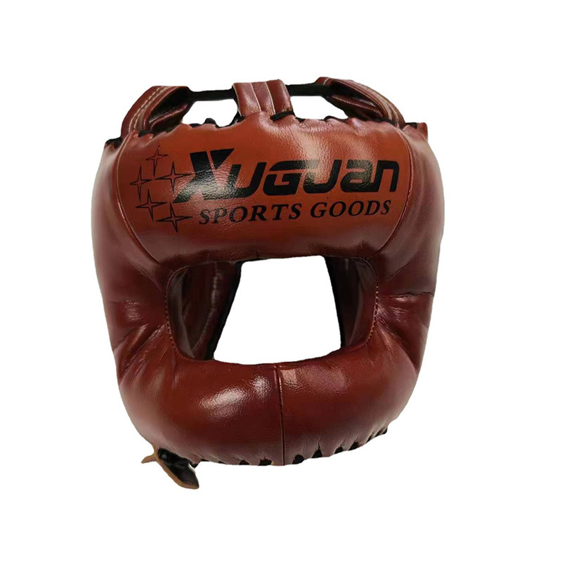 PU มวยป้องกันศีรษะผู้ใหญ่อุปกร - Sports Equipment Names บทวิจารณ์และราคา