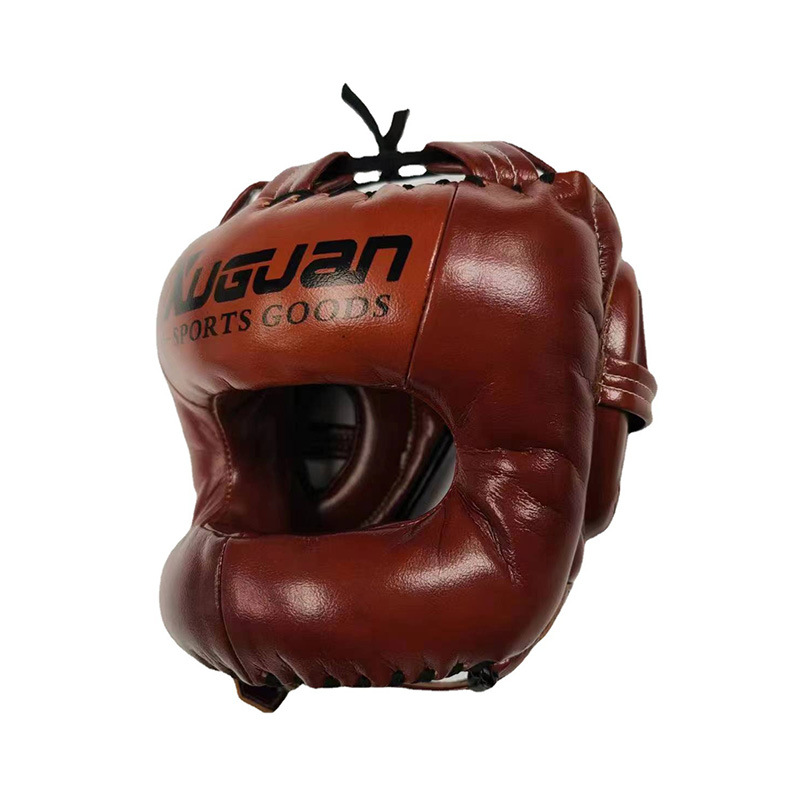 PU มวยป้องกันศีรษะผู้ใหญ่อุปกร - Sports Equipment Names บทวิจารณ์และราคา