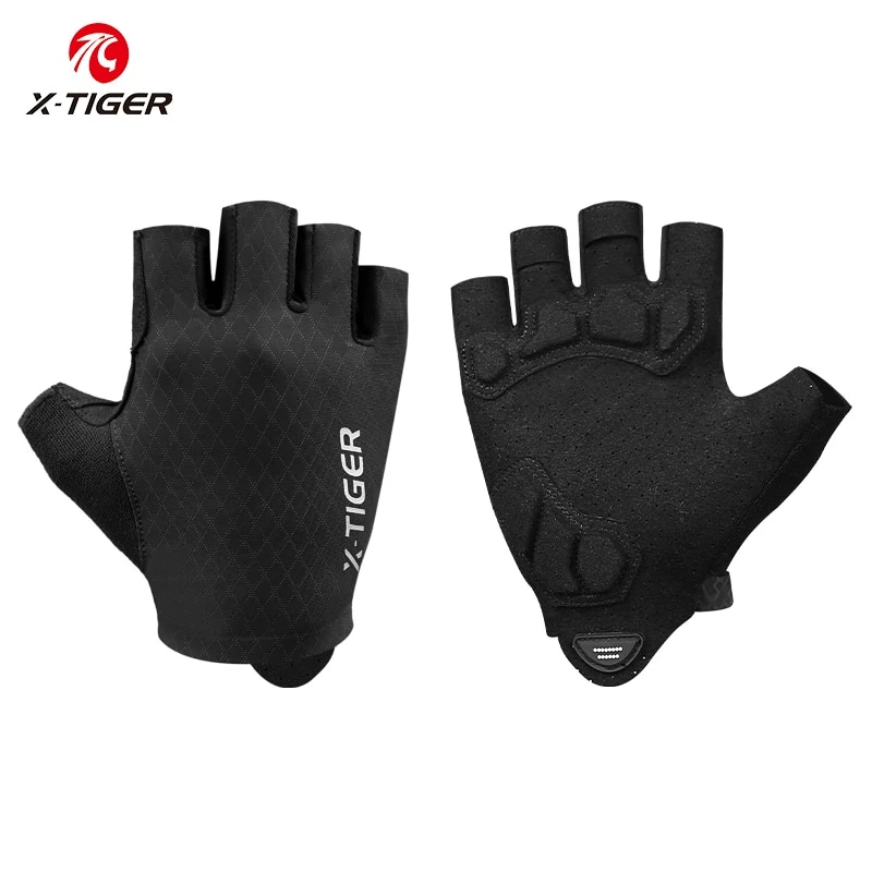 X-TIGER ถุงมือขี่จักรยานครึ่งน - Xin Sports Equipment บทวิจารณ์และราคา