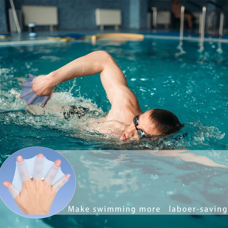 ถุงมือว่ายน้ำซิลิโคนแบบใหม่สำห - Sports Equipment 8 Year Old บทวิจารณ์และราคา